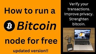 How to run a bitcoin node 2023 macOS Updated Version [upl. by Crispin]