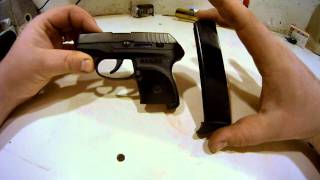 Ruger LCP extended Mag Review Pro Mag 10 round [upl. by Natsyrk]