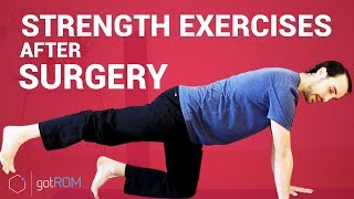 HIP STRENGTH AFTER SURGERY FAI  Labral Tear Exercises [upl. by Xuagram]