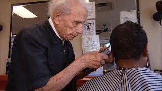 US Army Barber Shop at Joint Base LewisMcChord [upl. by Navek638]