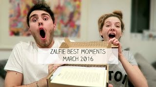 Zalfie Best Moments  MARCH 2016 [upl. by Siravaj]