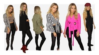 STYLING 12 WAYS TO WEAR WET LOOK LEGGINGS  anniemadgett [upl. by Abdul]