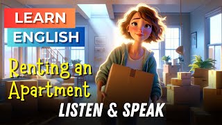 Renting an Apartment  Improve Your English  English Listening Skills  Speaking Skills  Housing [upl. by Ociredef]