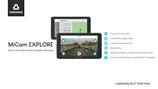 NAVMAN MiCam Explore Dashcam  GPS [upl. by Erdnuaed747]