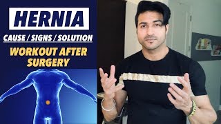 HERNIA  Its Cause Sign amp Solution  Workout After Hernia Surgery  Info by Guru Mann [upl. by Neurath]