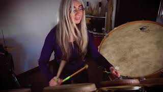 Evelyn Glennie improvisation on Drums [upl. by Alitha]