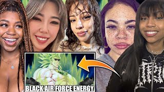 OUR FIRST TIME EVER WATCHING BROLY RADIATES BLACK AIR FORCE ENERGY Cj DaChamp [upl. by Cybil]