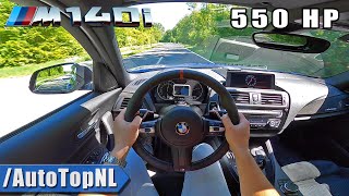 550HP BMW M140i xDrive PURE TURBOS  POV Test Drive by AutoTopNL [upl. by Alegnat710]