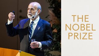 Prize lecture Ben Bernanke economic sciences prize 2022 [upl. by Cy437]