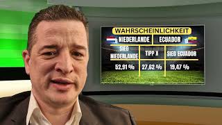 Niederlande vs Ecuador WM 2022 Prognose und Analyse [upl. by Aisset533]