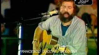 FRANCESCO GUCCINI  BOLOGNA LIVE [upl. by Enyrat378]