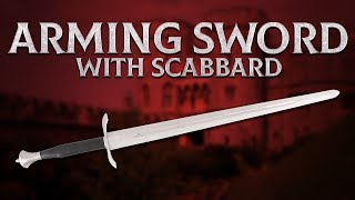 SG3523V Arming Sword with Scabbard from Medieval Collectibles [upl. by Eisen]