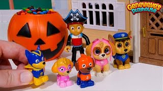 Paw Patrol Haunted House for Halloween [upl. by Kcinomod]