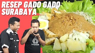 RESEP GADO GADO ENAK SURABAYA TINGGAL SIRAM BUMBUNYA LANGSUNG MAKAN [upl. by Clarkson]