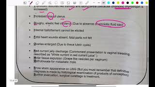 Hydatiform vesicular mole mnemonic [upl. by Ronaele797]