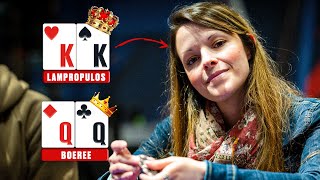 Fearless and Ferocious Poker Queen Destroys the Pros ♠️ PokerStars [upl. by Verbenia]