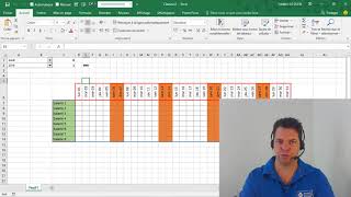 Créer un calendrier automatique dans Excel 📆 [upl. by Saqaw]