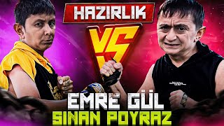 EMRE GÜL VS SİNAN POYRAZ KAFES DÖVÜŞÜ HAZIRLIK sinanpoyraz80 [upl. by Arsuy544]