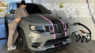 TRACKHAWK VS SRT WHATS THE DIFFERENCES [upl. by Lewse13]