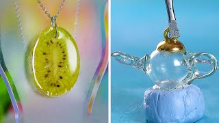 17 Weird Resin Crafts amp DIY Jewelry [upl. by Bullard]