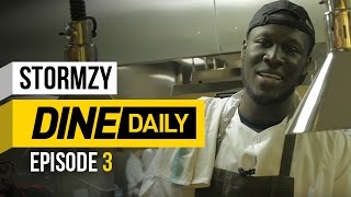 Stormzy Dine Daily  Episode 03  GRM Daily [upl. by Adnic951]