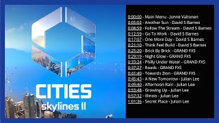 Cities Skylines 2 OST 🎵  Full Soundtrack  Original Music 4K [upl. by Oinafipe]