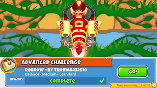 BTD6 Advanced Challenge  Regrow  111223 [upl. by Champagne]