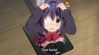 Takanashi Rikka  All scenes of Rikka in episode 1 [upl. by Leribag332]