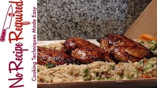 Soy Ginger Marinated Chicken Breasts  NoRecipeRequiredcom [upl. by Blaze]