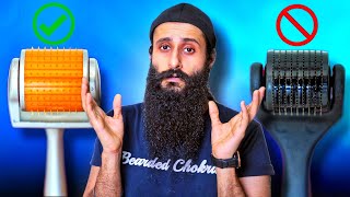 Real vs Fake Dermaroller  Watch This Before Buying  Bearded Chokra [upl. by Anaitak534]