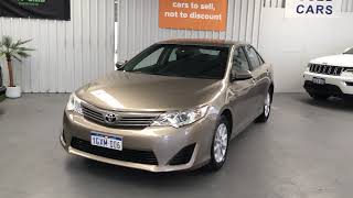 2014 TOYOTA CAMRY ALTISE SEDAN 25L AUTOMATIC [upl. by Kirby26]