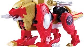 Red Lion Zord  Power Rangers Super Megaforce [upl. by Fondea]