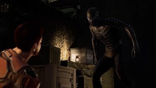 Marvels SpiderMan 2 Peters Sam Raini Black Suit vs Kraven The Hunter🔥 [upl. by Nnylassej846]