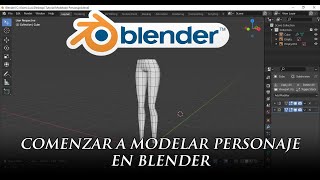 Modelado de Personaje en Blender  Parte 1 [upl. by Farron]