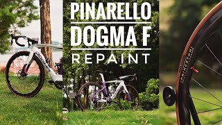 Pinarello Dogma F Repaint  Metallic Purple  4K [upl. by Bunker971]