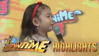 Its Showtime Mini Me 3 Mini Maja Salvador showcases talent in acting [upl. by Aura]