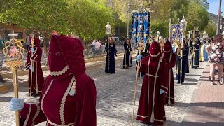 Procesión de los estandartes Cieza 2023 Semana Santa [upl. by Cacka]