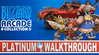 Blizzard Arcade Collection Platinum Walkthrough  Trophy amp Achievement Guide [upl. by Akenaj]