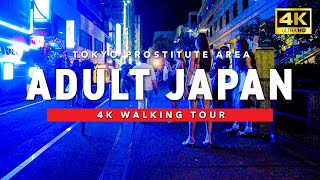 🇯🇵 Tokyo💖 Children are not allowed to view Adult Stroll in Tokyo 4K 60fps ASMR [upl. by Chirlin]