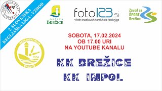 KK BREŽICE  KK IMPOL [upl. by Nilya]