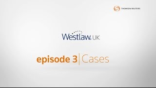 Getting to know Westlaw UK Cases [upl. by Ardnuaek11]