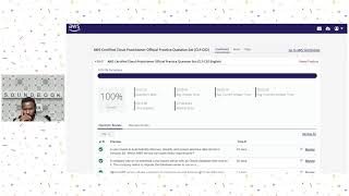 Official Pretest AWS Certified Cloud Practitioner CLFC02English MultipleChoice Questions [upl. by Sixel]