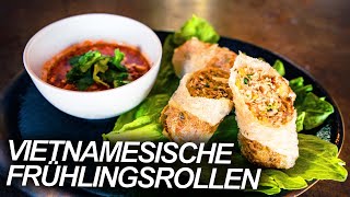 Frühlingsrollen selber machen  Mit Hackfleisch Füllung  by Bernd Zehner [upl. by Elletsirk79]