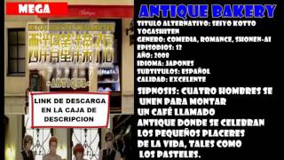 Descarga Antique Bakery Completo SubEspañol  MEGA [upl. by Maxa]