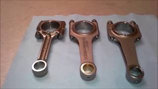 OE Connecting Rods vs MaxpeedingRods vs Carrillo Rods Cheapest vs The Best [upl. by Nosinned230]