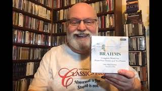 The Most Important Recording Projects Ever No 35 Brahms Complete Music for Piano 4Hands [upl. by Ursulina]