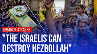 Attacks on Lebanon crossed all red lines and are a declaration of war say Hezbollah  LBC [upl. by Solorac937]