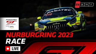 LIVE  Main Race  Nürburgring  Fanatec GT World Challenge Europe Powered by AWS English [upl. by Elbertina999]