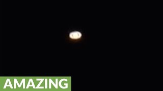 Zooming in on Saturn with super powerful camera [upl. by Ahilam]