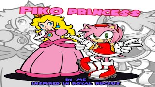 Friday Night Funkin  Amy Vs Peach Piko Princess FNF MODS [upl. by Andrea974]